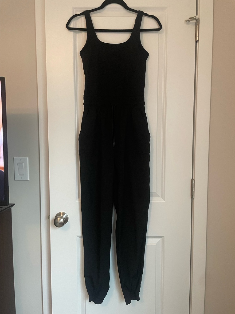 Yogalicious Lux Lightstreme Harmony Jumpsuit Jogger Leg Black XS